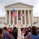 Illustration for article titled How the Rainbow Pride Flag Lost Its Pink and Turquoise Stripes